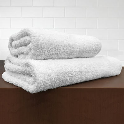 Palatex Set 2 Hotel Towels 430gsm White