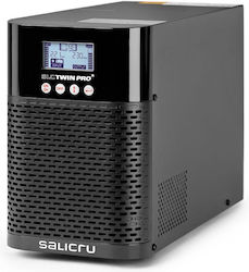 Salicru SLC 1000 Twin PRO2 UPS On-Line 1000VA 900W with 4 IEC Power Plugs