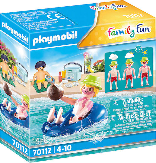 Playmobil Family Fun Sunburnt Swimmer pentru 4-10 ani