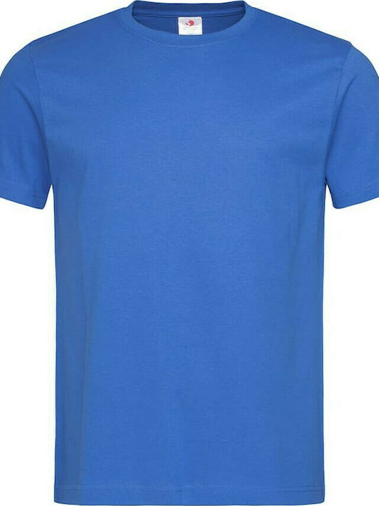 Stedman Comfort-T 185 Men's Short Sleeve Promotional T-Shirt Bright Royal