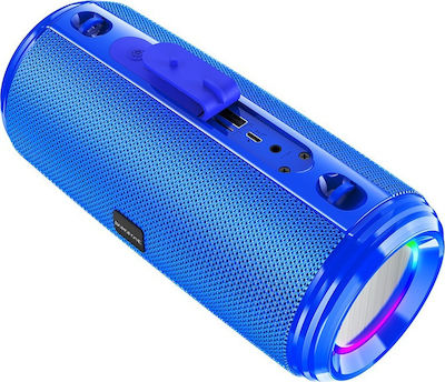 Borofone BR13 Young Bluetooth-Lautsprecher 10W mit Batterielaufzeit bis zu 4 Stunden Blau