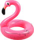 Iso Trade Kids' Swim Ring Flamingo with Diameter 90cm. from 9 Years Old Fuchsia 10254