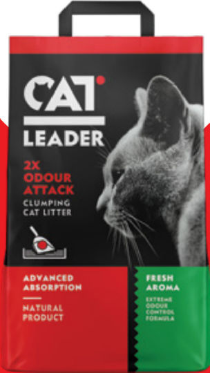 Cat Leader Ultra Compact Άμμος Γάτας Μπετονίτης με Άρωμα Φρεσκάδας 5kg