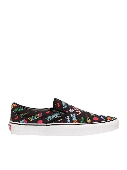 Disruptive Women's Canvas Slip-Ons Black
