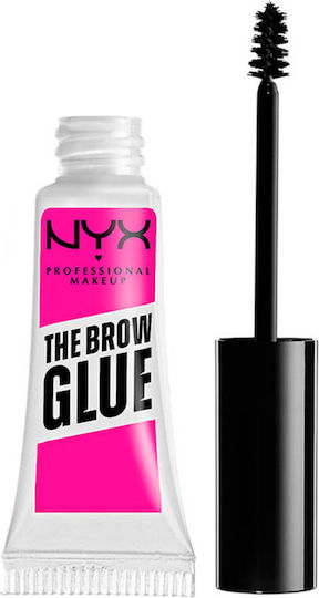 NYX Professional Makeup The Brow Glue Instant Styler Gel for Eyebrows Transparent 5gr