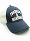 Franklin & Marshall Men's Trucker Cap Blue