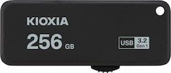 Kioxia TransMemory U365 256GB USB 3.2 Stick Μαύρο