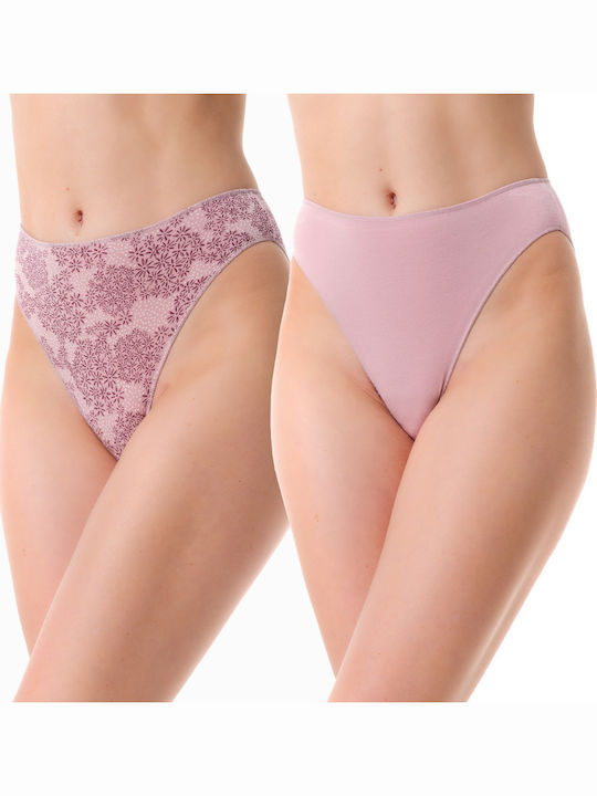 Minerva Fimelle Women's Brazil 2Pack Pink