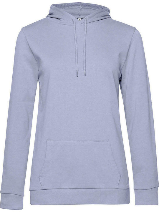 B&C Werbe-Hoodie in Flieder Farbe