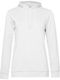 B&C Women's Long Sleeve Promotional Sweatshirt White