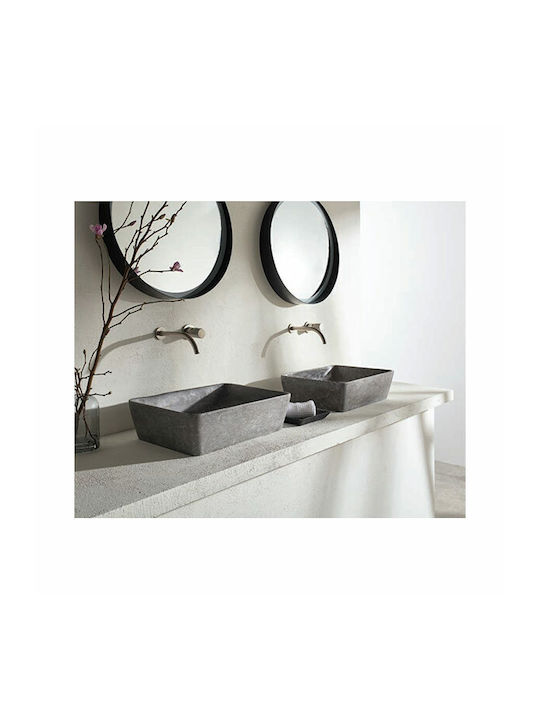 Fossil Jade Aufgesetztes Waschbecken Marmor 50x...