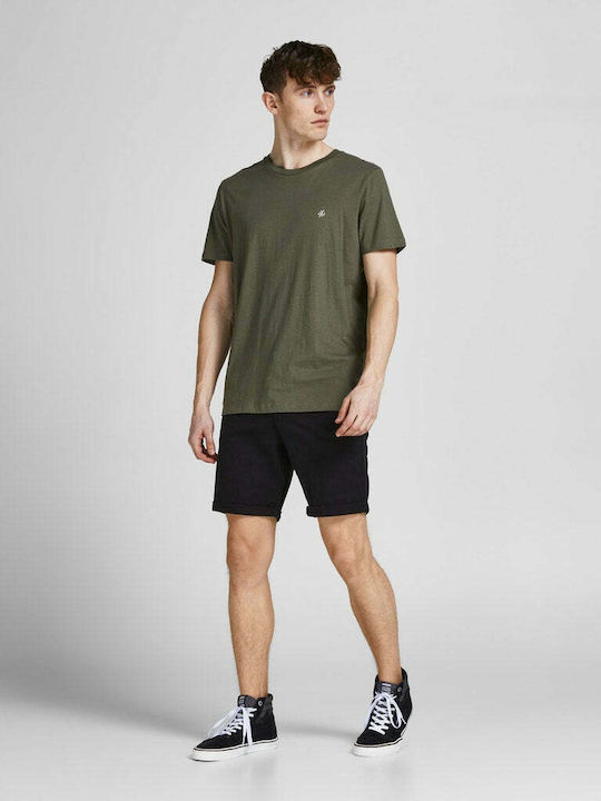 Jack & Jones Dave Ανδρική Βερμούδα Chino Μαύρη