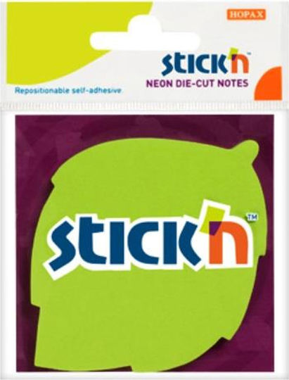 Stick'N Самозалепващи Листчета За Бележки 50 Листа Зелени 7.6x7.6бр Stick'N