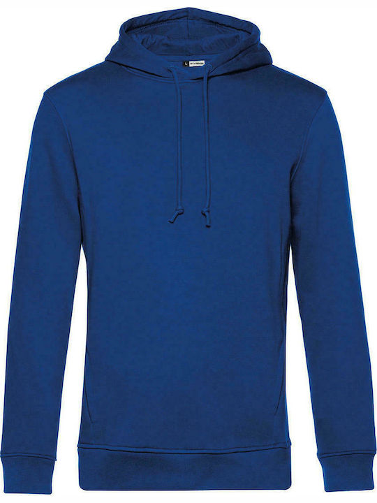 B&C Werbe-Hoodie in Blau Farbe