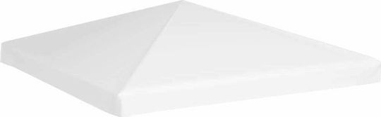 vidaXL Pavillonabdeckung 270gr/m² Weiß mit PVC-Beschichtung 3x3m