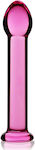 Lovetoy Glass Romance Γυάλινο Dildo Ροζ 18cm