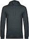 B&C Men's Long Sleeve Promotional Sweatshirt Heather Asphalt