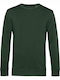 B&C Men's Long Sleeve Promotional Sweatshirt Green