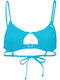 Peek A Scuba Scuba Bikini Top Τιρκουάζ