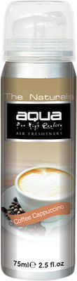 Aqua Αρωματικό Σπρέι Αυτοκινήτου The Naturals Coffee Cappuccino 75ml