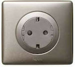 Legrand Living Now Single Power Socket Beige