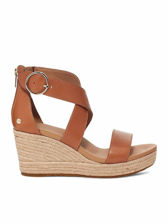 UGG Hylda Damenplattformen Tabac Braun