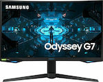 Samsung Odyssey G7 (LC27G75TQSRXEN) VA HDR Curved Gaming Monitor 27" QHD 2560x1440 240Hz με Χρόνο Απόκρισης 1ms GTG