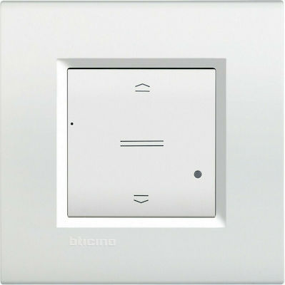 Legrand Living Light 4027CW Recessed Electrical Rolling Shutters Wall Switch no Frame Basic Illuminated White