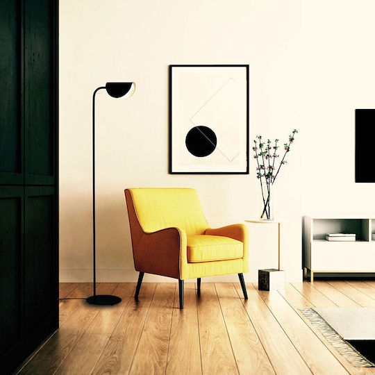 Viokef Ada Metal Table Lamp for Socket G9 with Black Shade and Base