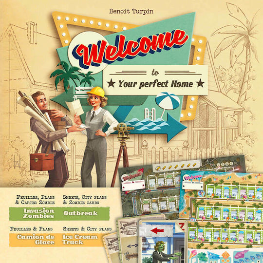 Spiel Erweiterung Welcome To Ice Cream Truck & Outbreak Thematic Neighborhoods 10+ Jahre (EN) Jumping Turtle Games