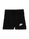 Nike Sportliche Kinder Shorts/Bermudas Sportswear Club Schwarz