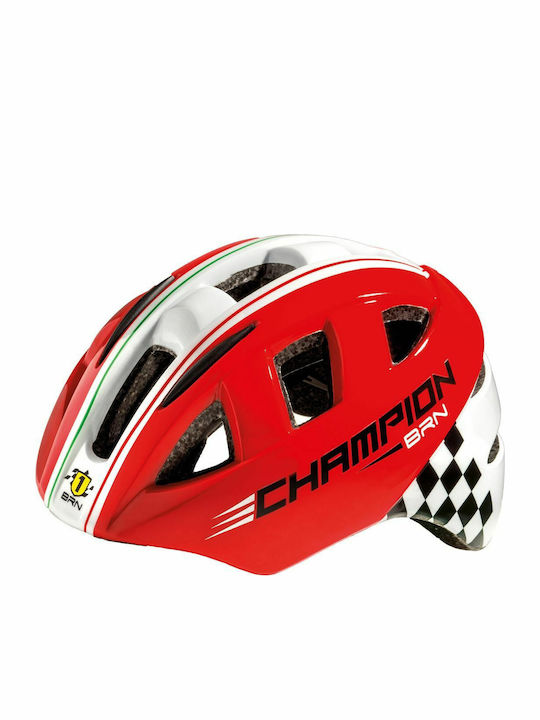 BRN Champion Kids' Bike Helmet for City Red BRN Champion Kids' Bike Helmet for City Red