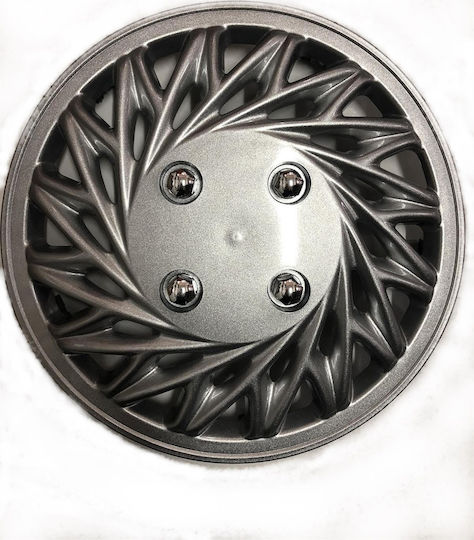 G3 Auto Radkappen Set 4Stück 13" Silber