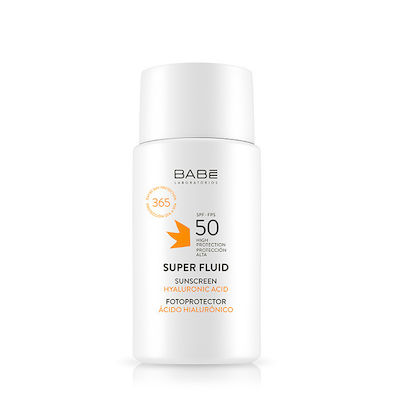 Babe Laboratorios Super Fluid Sunscreen Cream Face SPF50 50ml