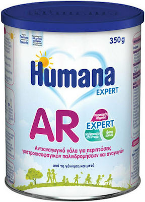 Humana Anti-Reflux Milchnahrung AR Expert Glutenfrei für 0m+ 350gr