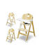 Lionelo Floris Baby Highchair 3 in 1 with Adjustable Height Natural