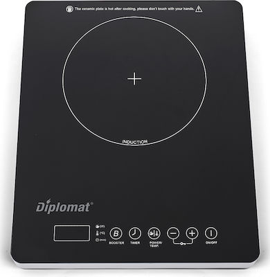 Diplomat DGX2020I Countertop Burner Induktion Single Schwarz