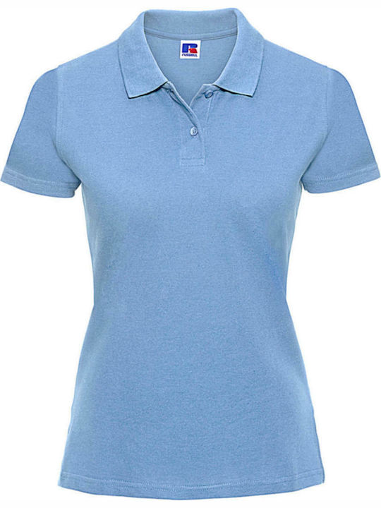 Russell Europe Men's Short Sleeve Promotional Blouse Light Blue