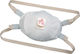 3M Protective Mask FFP3 with Valve White 5pcs