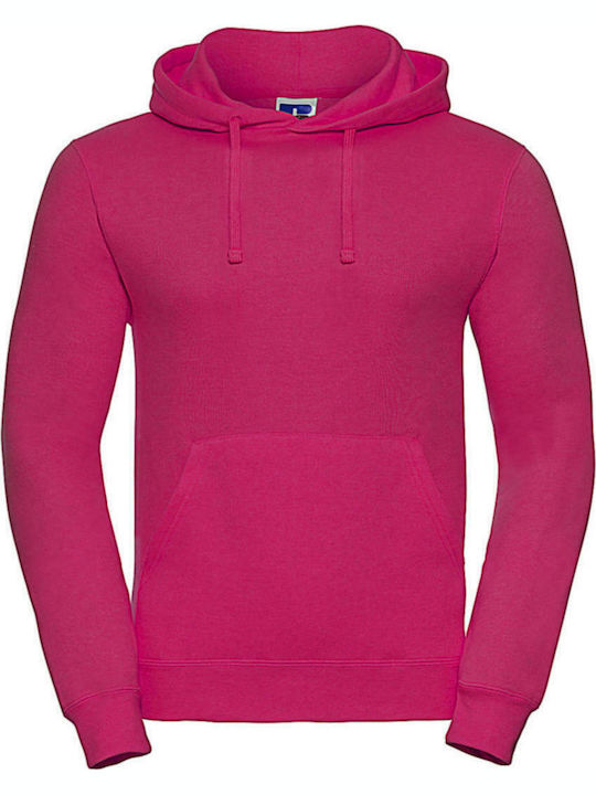 Russell Europe Werbe-Hoodie in Fuchsie Farbe