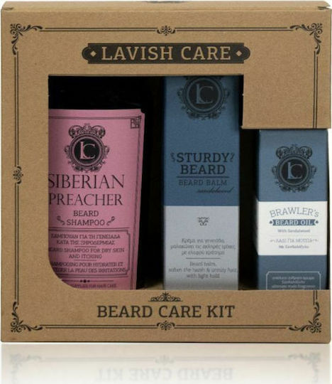 Lavish Care Siberian Preacher with Siberian Preacher 300ml Sturdy Balm 100ml & Brawler’s Oil 30ml