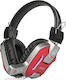 Marvo HG8952 Über Ohr Gaming-Headset mit Verbindung 3,5mm / USB Rot