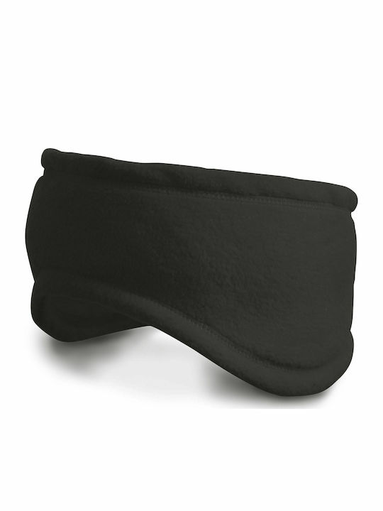 RC140X Unisex Fleece Headband in Black color RC140X