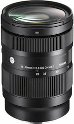 Sigma Full Frame Camera Lens 28-70mm f/2.8 DG DN Contemporary Standard Zoom for Leica L Mount Black