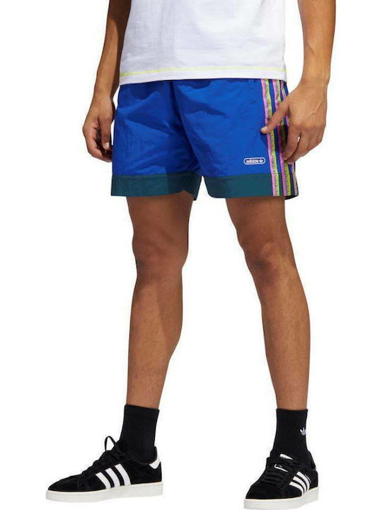 adidas Taped Athletic Men's Shorts Royal Blue