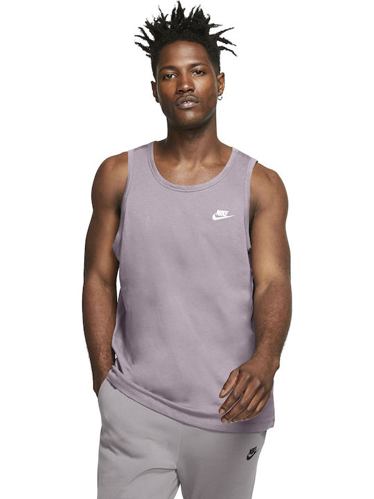 Nike Sportswear Ανδρική Μπλούζα Αμάνικη Lilac