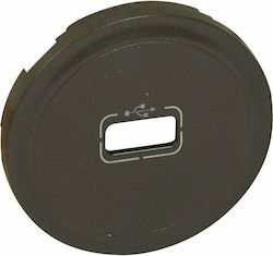 Legrand Celiane Power Socket Front USB in Black...