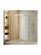 Aquarelle Venia 10 Καμπίνα Ντουζιέρας με Συρόμενη Πόρτα 110x120x185cm Clear Glass