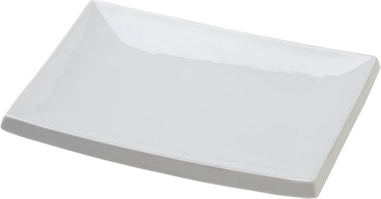 Tognana Rectangulars Porcelain Serving Platter Party White 23x16cm