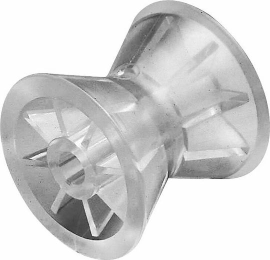 Lalizas Roller for Trailer Bow, Black, Overall Diameter 92mm, Width 102mm, Internal Diameter 18mm